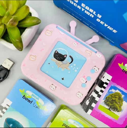 Urdu & English Educational Cards Device For Your kids Learning!